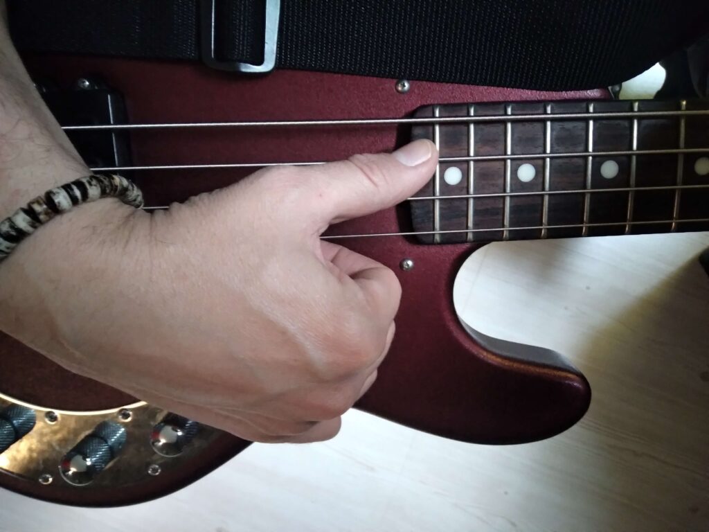 slap impostazione della mano